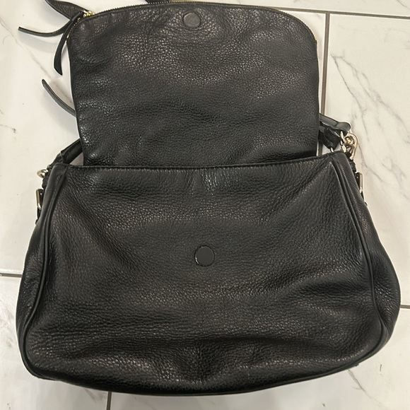 Kate spade black leather cobble purse - Picture 3 of 9